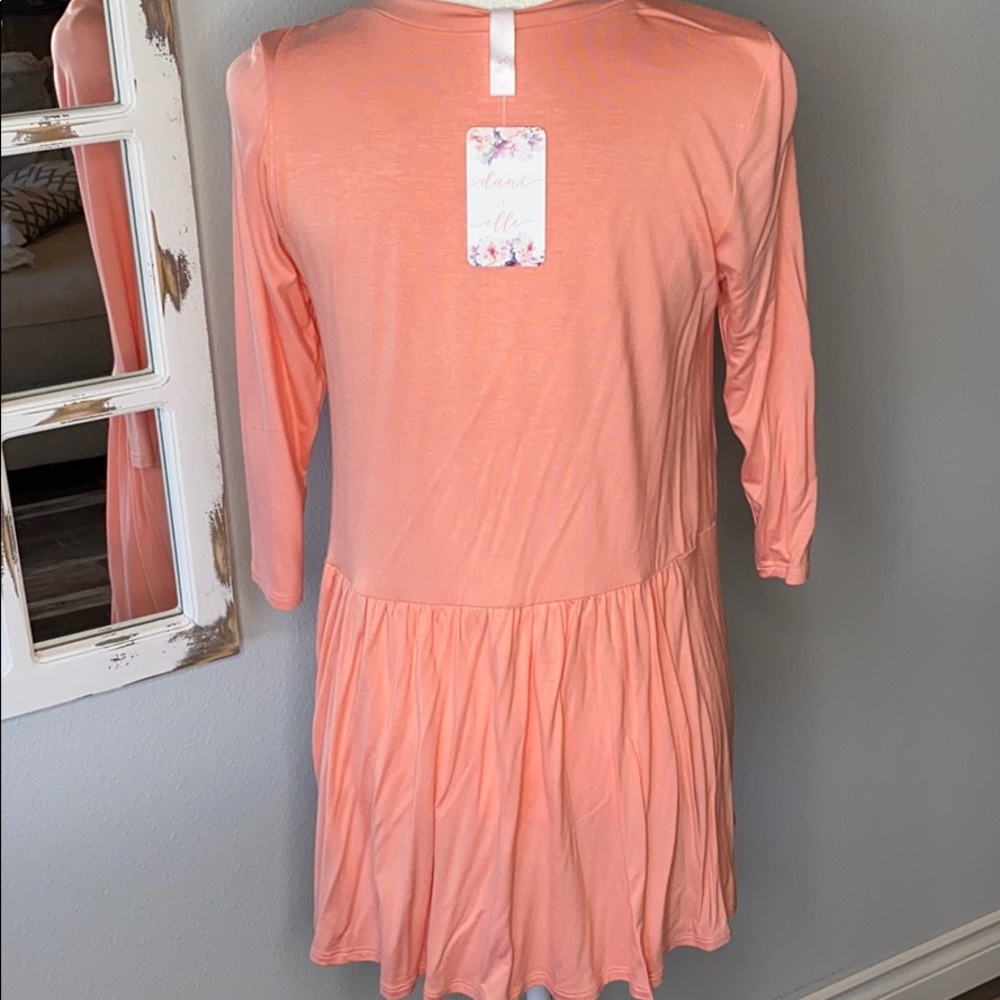 Peach Honeyme Tunic Top - Picture 4 of 5